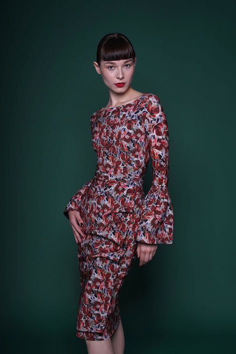 ADDAX PRINTED DRESS