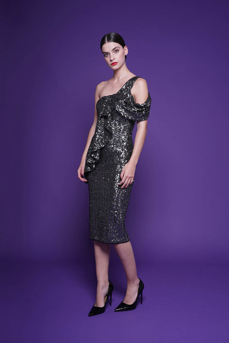 ARDENA SEQUINED DRESS