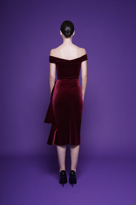 WILLA VELVET DRESS