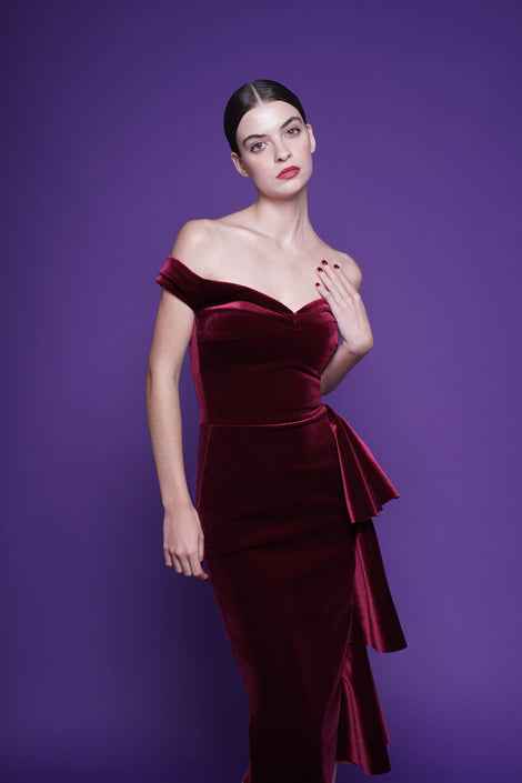 WILLA VELVET DRESS