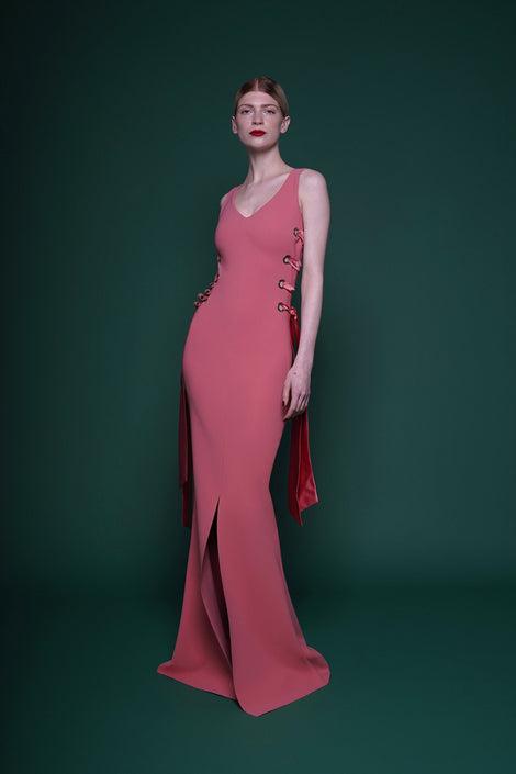 DEGNA SATIN GOWN