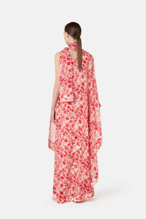 TION PRINTED GOWN