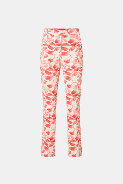 NUCCIA CROP PRINTED PANTS