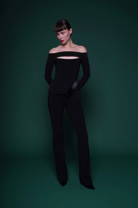 THAIS VELVET JUMPSUIT